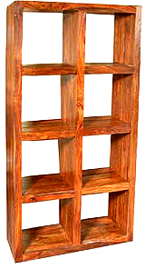 2 Hole Cube Wooden Display Shelving Unit